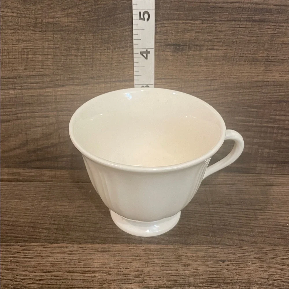 Wedgewood Pedestal Tea Cups England Set of Two